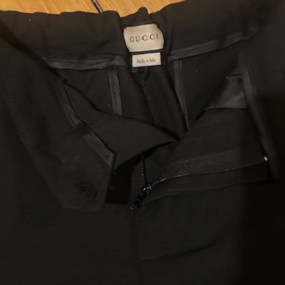 GUCCI Pants with Snaps on the Sides, Sz XS-S - Picture 3 of 4